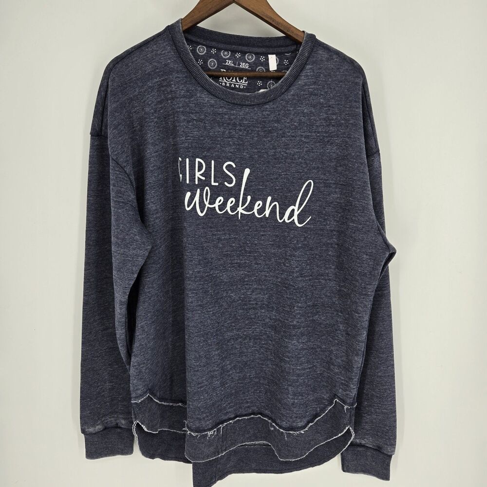 NWT Royce Girls Weekend Sweatshirt 2XL Loungewear